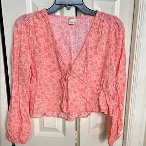 Billabong Pink Floral top